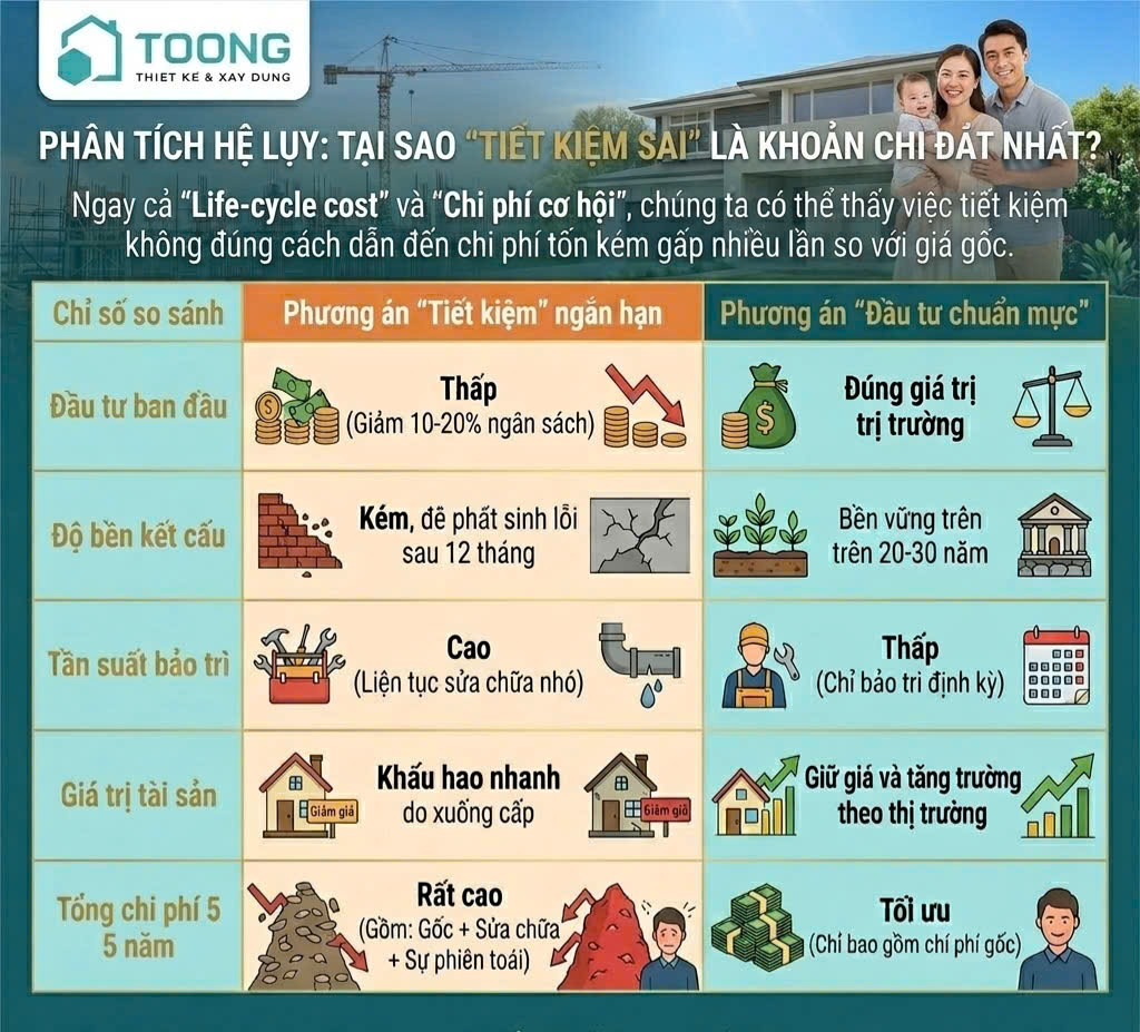 Tiet kiem sai la khoan chi phi dat nhat