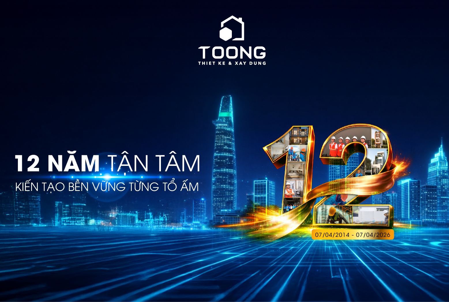 Ky niem 12 nam thanh lap