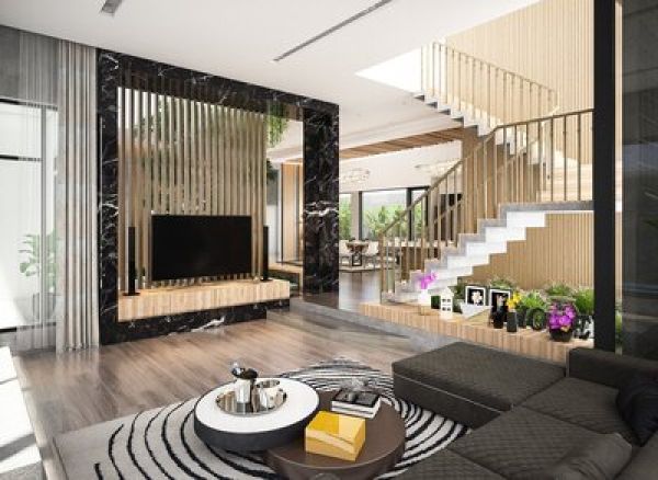 Thiết Kế Và Thi Công Biệt Thự Hiện Đại - 10x25m - Tại Long Xuyên, An Giang