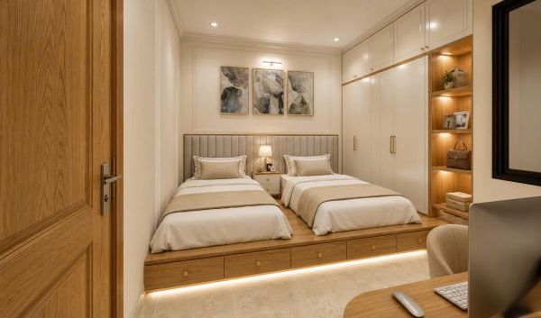Thiết kế Và Thi Công Nhà Phố Bán Cổ Điển - 4x12m - Đường Trần Nhân Tôn, Quận 10