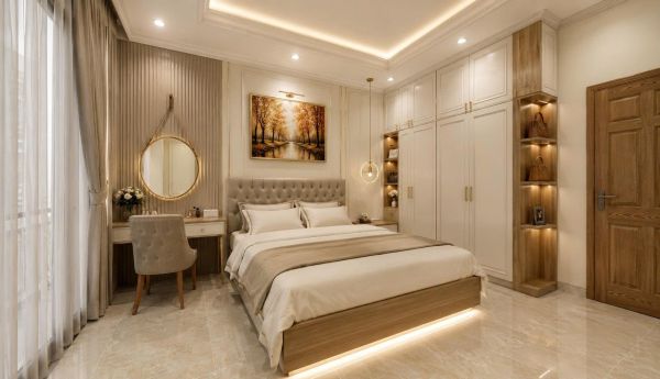 Thiết kế Và Thi Công Nhà Phố Bán Cổ Điển - 4x12m - Đường Trần Nhân Tôn, Quận 10