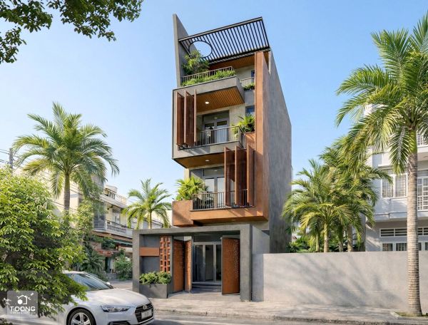 Thiết Kế Thi Công Nhà Phố Quận 10 - 5x10