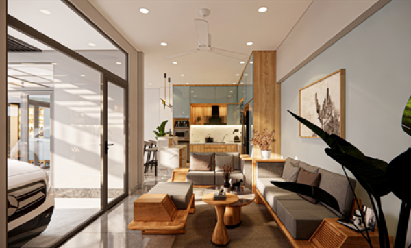 Thiết Kế Thi Công Nhà Phố -  250m² - Phường Cầu Kiệu, Quận Phú Nhuận