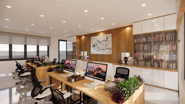 Thiết Kế Văn Phòng Công Ty 3-2 Bình Dương