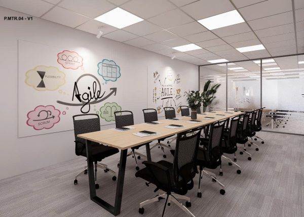 Thiết Kế Và Thi Công Văn Phòng Công Ty MTI