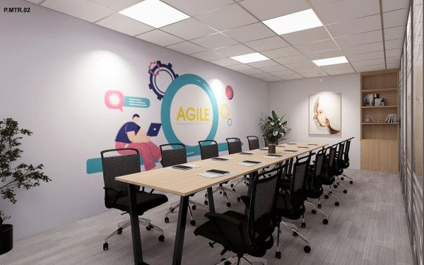 Thiết Kế Và Thi Công Văn Phòng Công Ty MTI