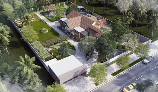 Thiết Kế Thi Công Biệt Thự Vườn Tại Tiền Giang