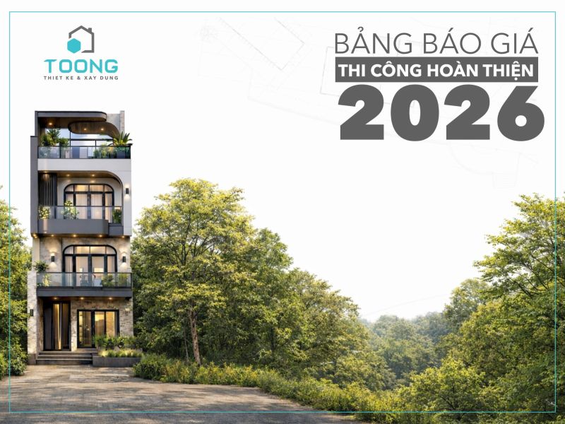 B&aacute;o Gi&aacute; X&acirc;y Nh&agrave; Trọn G&oacute;i 2026