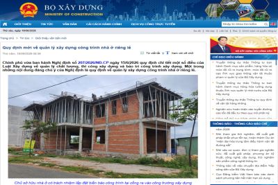 X&acirc;y Nh&agrave; Từ 1/7/2026: Những Thay Đổi Quan Trọng Trong NGHỊ ĐỊNH 207/2026/NĐ-CP Gia Chủ Cần Biết