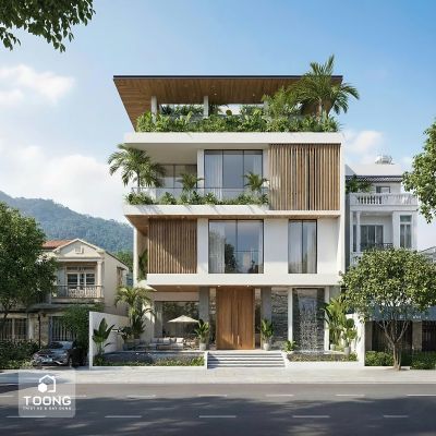 Phong cách hiện đại nhiệt đới khi ngôi nhà biết thở cùng gia đình bạn